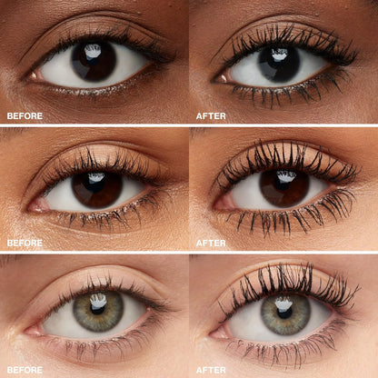 Smashbox Super Fan Lash Lengthening Mascara – Fanned-Out Volume & Length, Long-Wearing, No Clumping, 0.34 Fl Oz, Black Avelisse