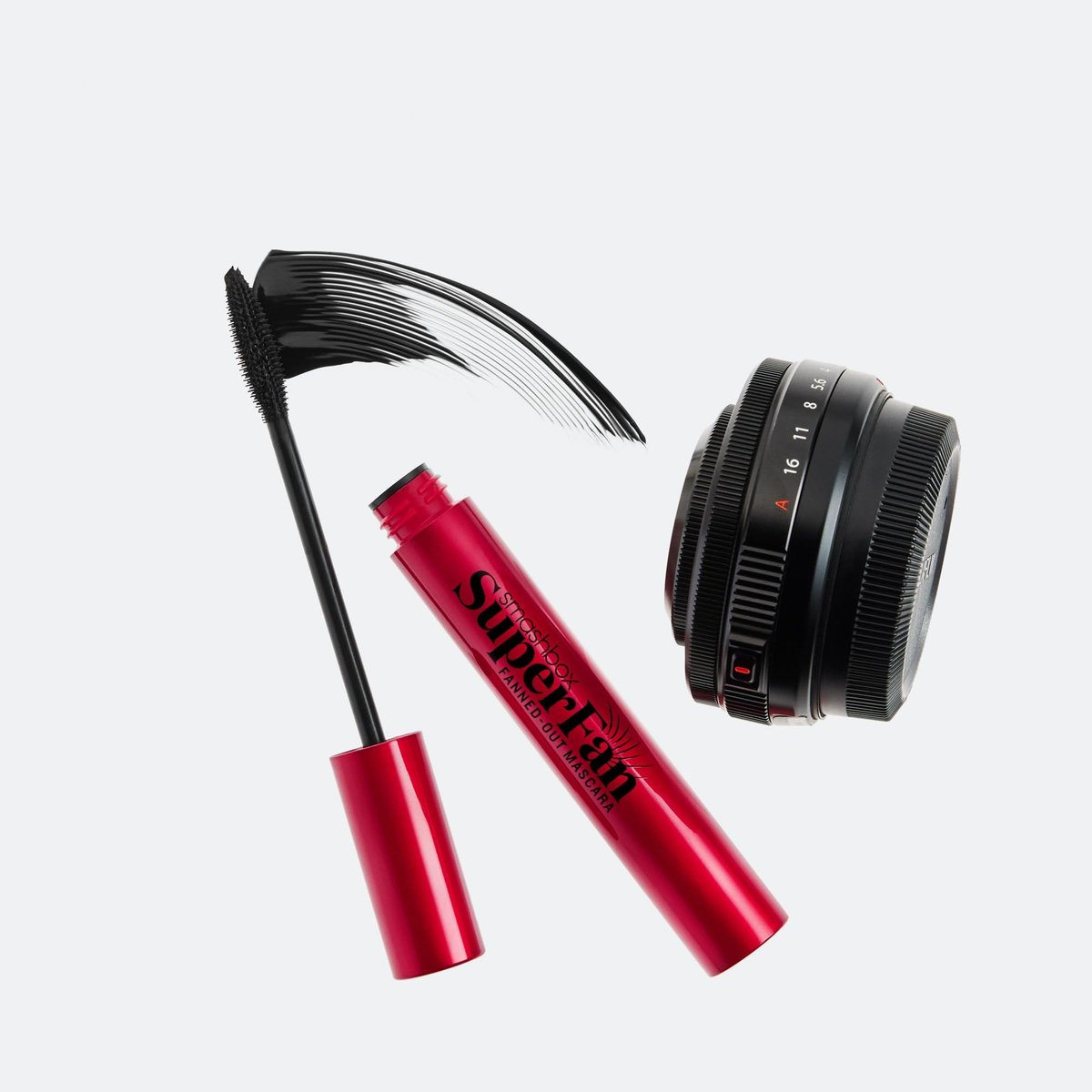 Smashbox Super Fan Lash Lengthening Mascara – Fanned-Out Volume & Length, Long-Wearing, No Clumping, 0.34 Fl Oz, Black Avelisse