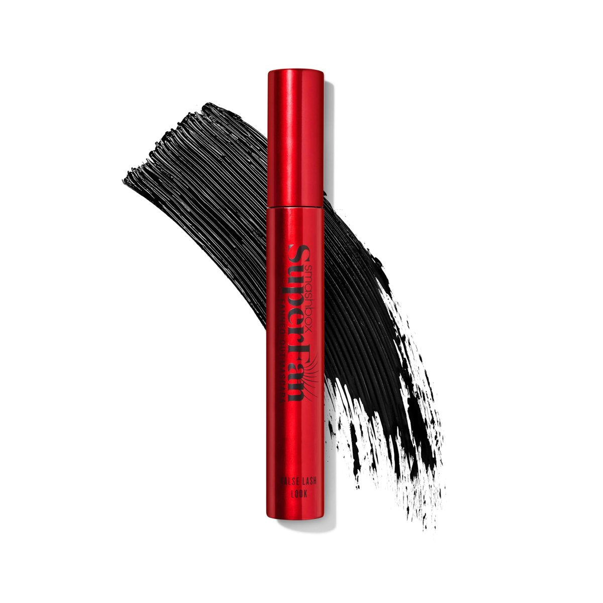 Smashbox Super Fan Lash Lengthening Mascara – Fanned-Out Volume & Length, Long-Wearing, No Clumping, 0.34 Fl Oz, Black Avelisse