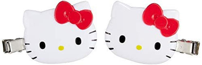 Sanrio Hello Kitty Bangs Clip – Red Resin Hair Clip (Approx. 2 x 0.4 x 1.3 inches)