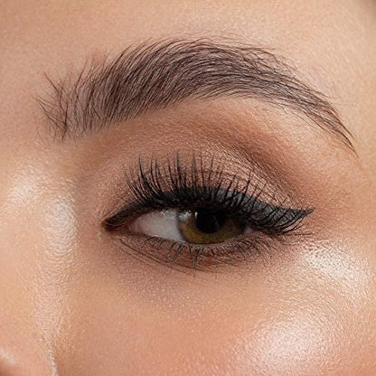 Pippa of London Eyeliner Pencil in Black - Cruelty-Free, Waterproof, Smudgeproof, Quick-Drying with Long Flexible Tip for Precision