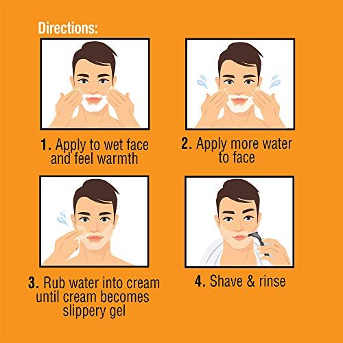 Van Der Hagen Self-Heating Shave Cream – Warm Burst Opens Pores & Softens Stubble, 6 oz - görsel 5