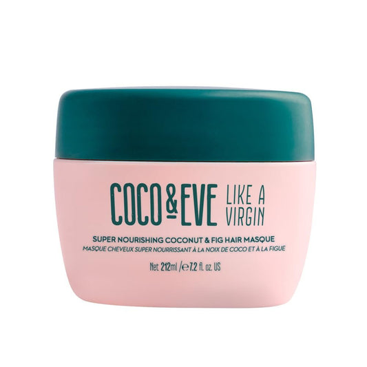Coco & Eve Like a Virgin Hair Masque - Coconut & Fig Hair Mask for Dry Damaged Hair with Shea Butter & Argan Oil | Deep Conditioning Hair Treatment (212 ml)