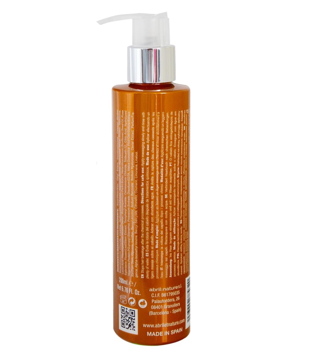 abril et nature Nature Plex STOP Breakage Professional Hair Mask for Damaged or Chemically Treated Hair, 250 ml - görsel 3