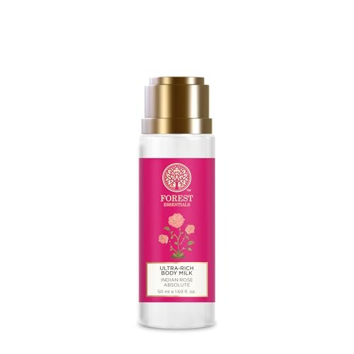 Forest Essentials Ultra Rich Body Lotion, Indian Rose Absolute - 50ml - görsel 2
