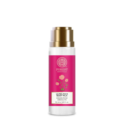 Forest Essentials Ultra Rich Body Lotion, Indian Rose Absolute - 50ml