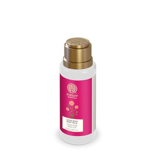 Forest Essentials Ultra Rich Body Lotion, Indian Rose Absolute - 50ml - görsel 4