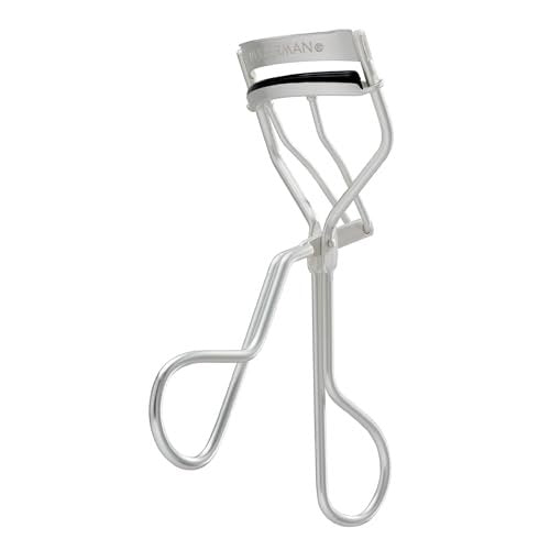 Tweezerman Curl 60 Metallic Eyelash Curler for Round Shaped Eyes - Precision Lash Lift Tool Avelisse