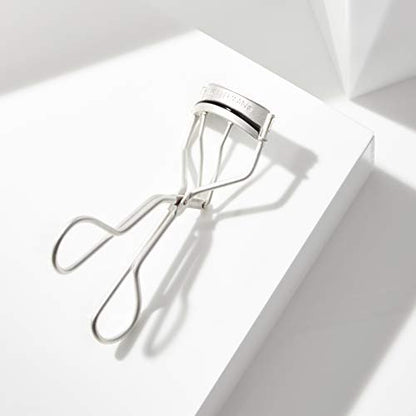 Tweezerman Curl 60 Metallic Eyelash Curler for Round Shaped Eyes - Precision Lash Lift Tool Avelisse