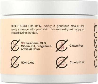 Coera Vitamin K Cream 4 oz | Premium Formula for Bruises, Spider Veins, Dark Circles, Broken Capillaries, Eyes, and Face | Paraben and SLS Free