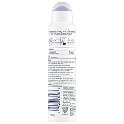Dove Dry Spray Antiperspirant - Invisible - Sheer Fresh - 3.8 oz (107 g) per Can, Pack of 3