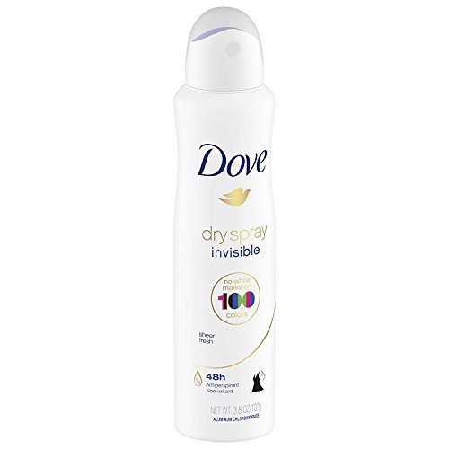 Dove Dry Spray Antiperspirant - Invisible - Sheer Fresh - 3.8 oz (107 g) per Can, Pack of 3 - görsel 8