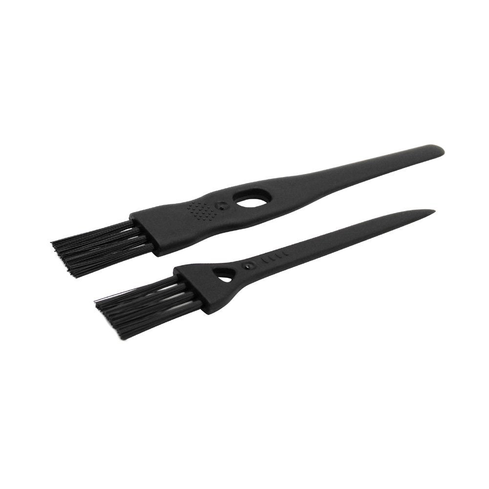 GFDesign Electric Shaver Cleaning Brushes - Nylon Bristles, PP Handle, Set of 8 (Black) - görsel 5