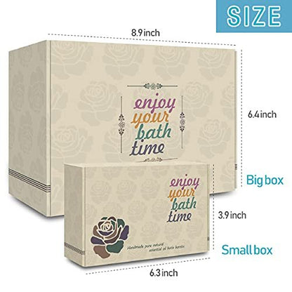 INTEYE Organic Bath Bombs Gift Set - 24 Handmade Fizzies with Essential Oils, Moisturize Dry Skin, Ideal for Kids, Women, Men, Birthday, Christmas, Mother's Day Avelisse
