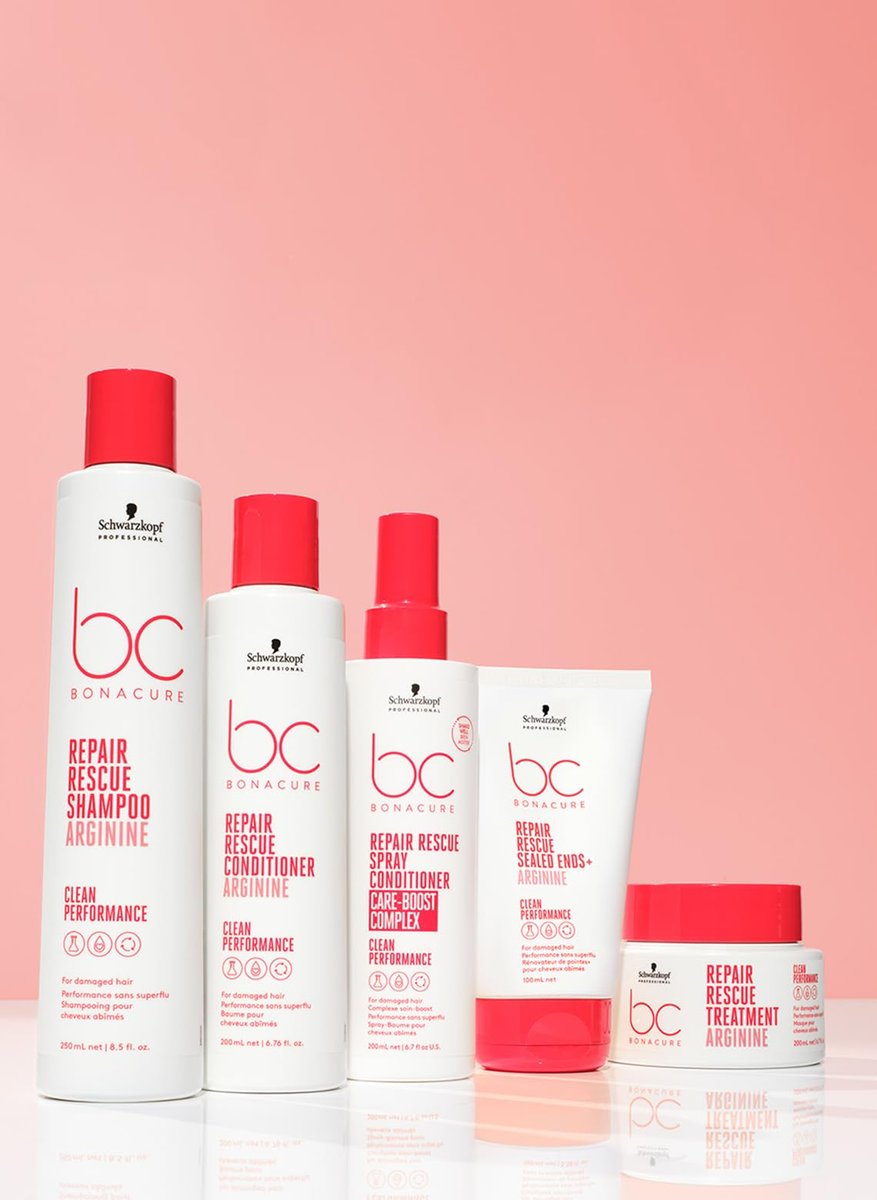 Schwarzkopf Professional BC BONACURE Peptide Repair Rescue Sealed Ends – 3.38 oz (100 ml) Leave-In Treatment for Split Ends & Dry Hair - görsel 7