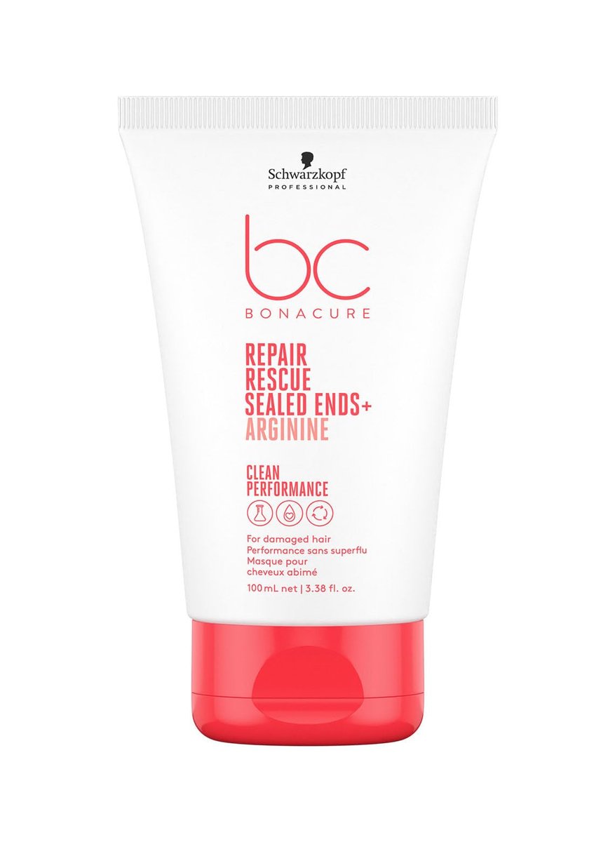 Schwarzkopf Professional BC BONACURE Peptide Repair Rescue Sealed Ends – 3.38 oz (100 ml) Leave-In Treatment for Split Ends & Dry Hair - görsel 1