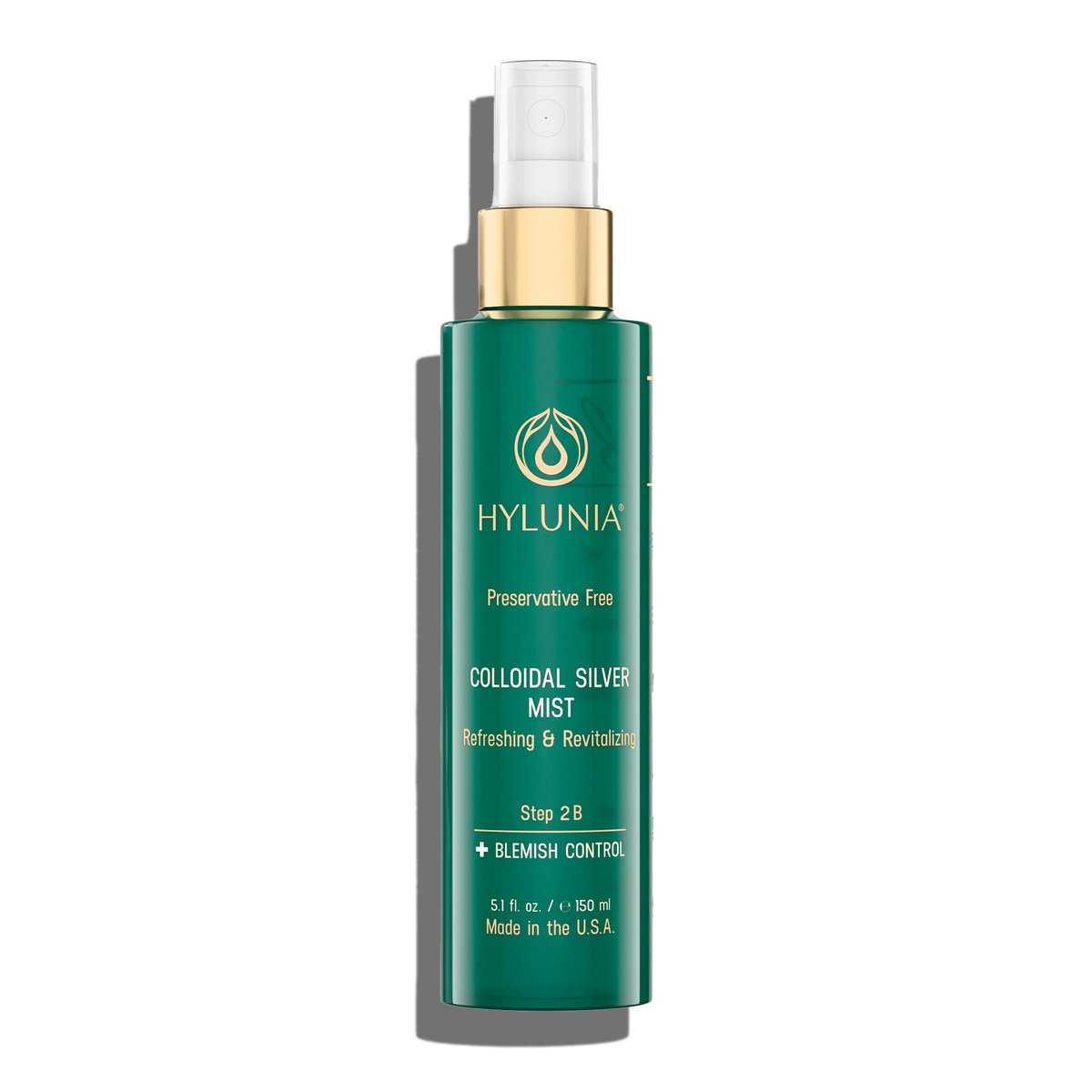Hylunia Colloidal Silver Mist Toner – Hydrating Toner for Acne-Prone, Inflamed Skin, 5.1 fl oz Avelisse