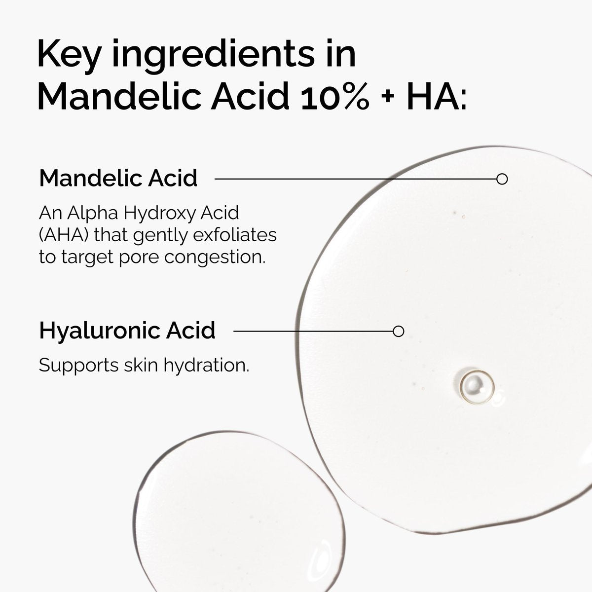 The Ordinary Mandelic Acid 10% + Hyaluronic Acid Gentle Exfoliating Serum for Clarity and Hydration, 1 Fl Oz - görsel 3