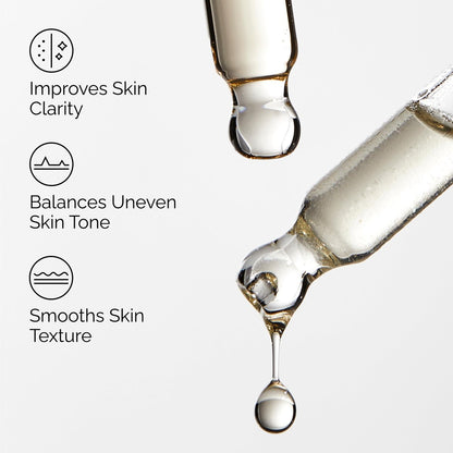 The Ordinary Mandelic Acid 10% + Hyaluronic Acid Gentle Exfoliating Serum for Clarity and Hydration, 1 Fl Oz