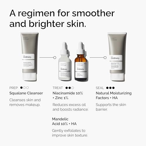 The Ordinary Mandelic Acid 10% + Hyaluronic Acid Gentle Exfoliating Serum for Clarity and Hydration, 1 Fl Oz - görsel 10