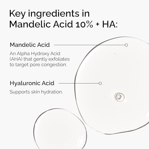 The Ordinary Mandelic Acid 10% + Hyaluronic Acid Gentle Exfoliating Serum for Clarity and Hydration, 1 Fl Oz - görsel 4