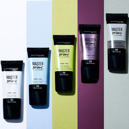Maybelline Face Studio Master Prime Face Primer Makeup Base - Blur + Redness Control, 1 fl oz