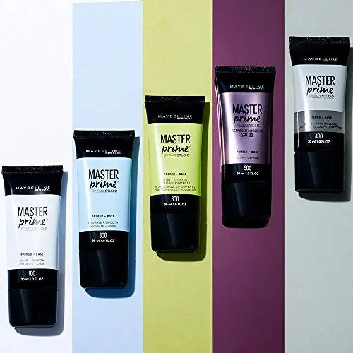 Maybelline New York Facestudio Master Prime Primer Makeup, Blur + Pore Minimize, 1 fl. oz. Avelisse