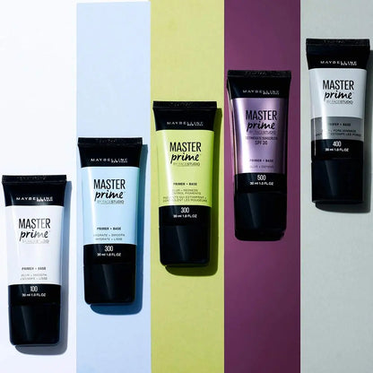 Maybelline New York Facestudio Master Prime Primer Makeup, Blur + Pore Minimize, 1 fl. oz. Avelisse