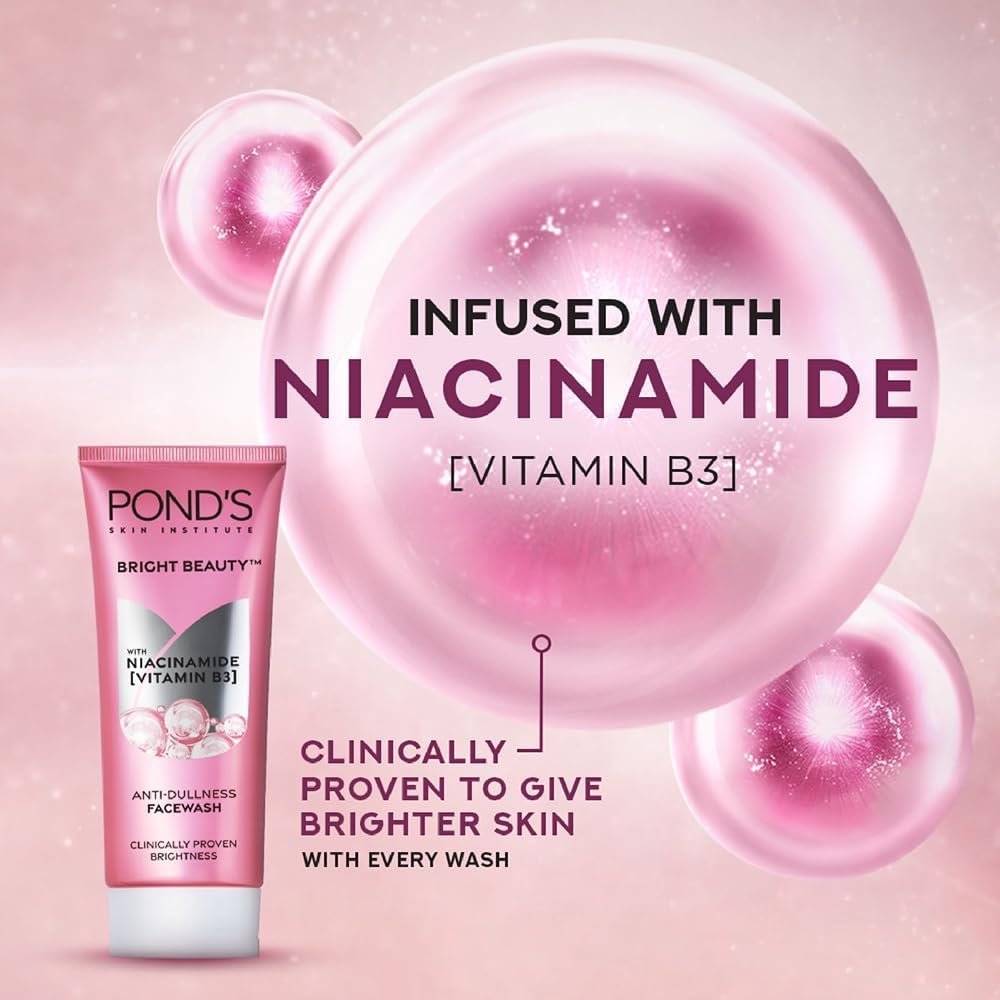 Pond's Beauty Face Wash with Advanced Vitamin B3+ Formula, 200g (7.05 oz) - görsel 7