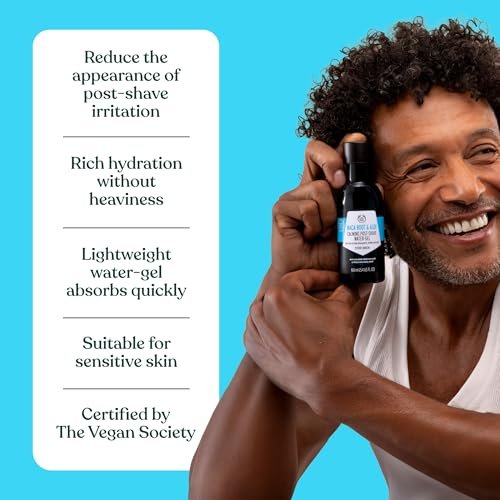 The Body Shop Maca Root & Aloe Post-Shave Water-Gel for Men – Calms & Soothes – Vegan – 5.4 oz Avelisse