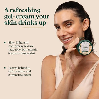 The Body Shop Almond Milk Body Yogurt - 48hr Moisturizer for Sensitive & Dry Skin, 100% Vegan, 6.98 Fl Oz Avelisse