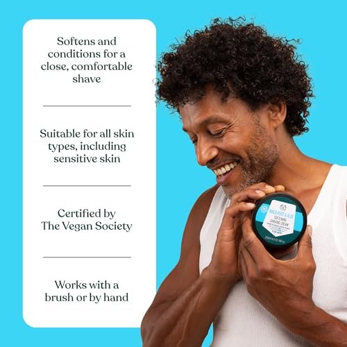 The Body Shop Maca Root & Aloe Softening Shaving Cream for Men - 6.7 oz Avelisse