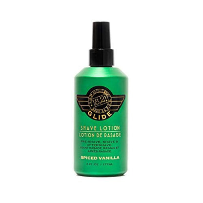 18.21 Man Made Clear Shaving Gel Cream for Men, Spiced Vanilla, 6 fl. oz. - Non-Lathering Shaving Glide for Smooth, Precise Shave Avelisse