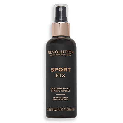 Revolution Beauty London Sport Fix Fixing Spray - Long Lasting Makeup Setting Spray, Vegan & Cruelty-Free, 3.38 Fl Oz