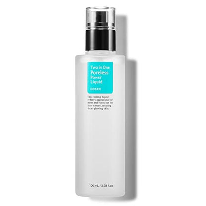 COSRX Two in One Poreless Power Liquid - Tightening Pores, Korean Skincare, 100ml / 3.38 fl.oz Avelisse