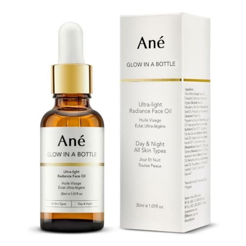 Ané Glow in a Bottle Anti-Ageing Vegan Facial Oil – 100% Natural Argan, Grapeseed & Squalane for All Skin Types - görsel 2