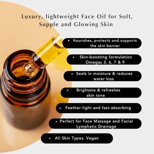 Ané Glow in a Bottle Anti-Ageing Vegan Facial Oil – 100% Natural Argan, Grapeseed & Squalane for All Skin Types - görsel 4