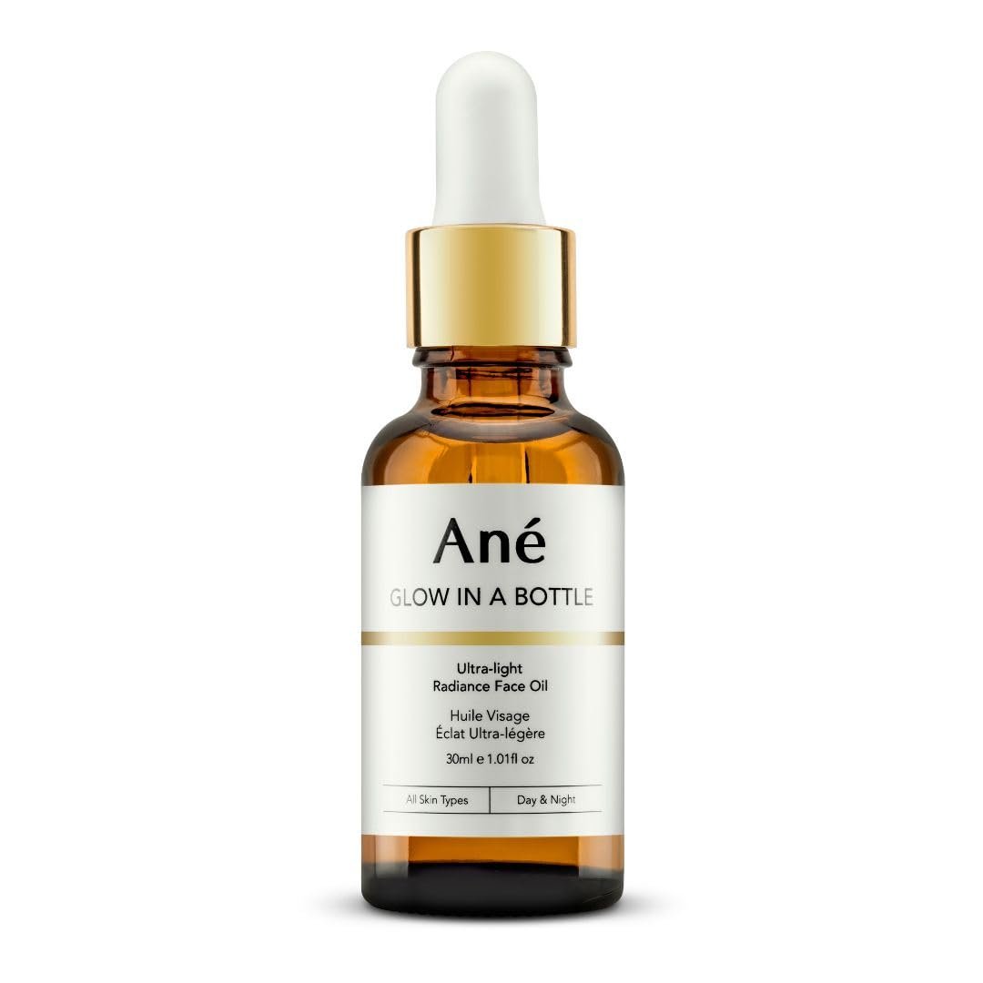 Ané Glow in a Bottle Anti-Ageing Vegan Facial Oil – 100% Natural Argan, Grapeseed & Squalane for All Skin Types - görsel 7