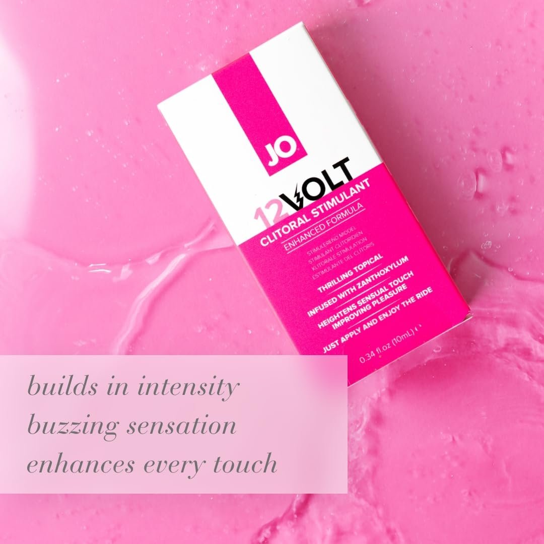 JO 12-Volt Clitoral Serum – Tingling Arousal Gel for Women, 10 mL - görsel 9