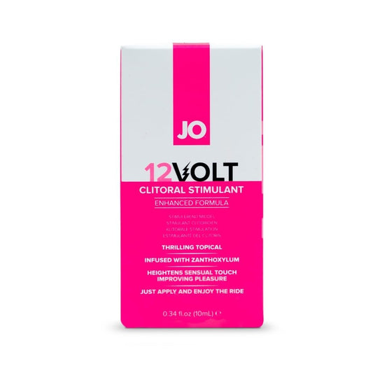 JO 12-Volt Clitoral Serum – Tingling Arousal Gel for Women, 10 mL