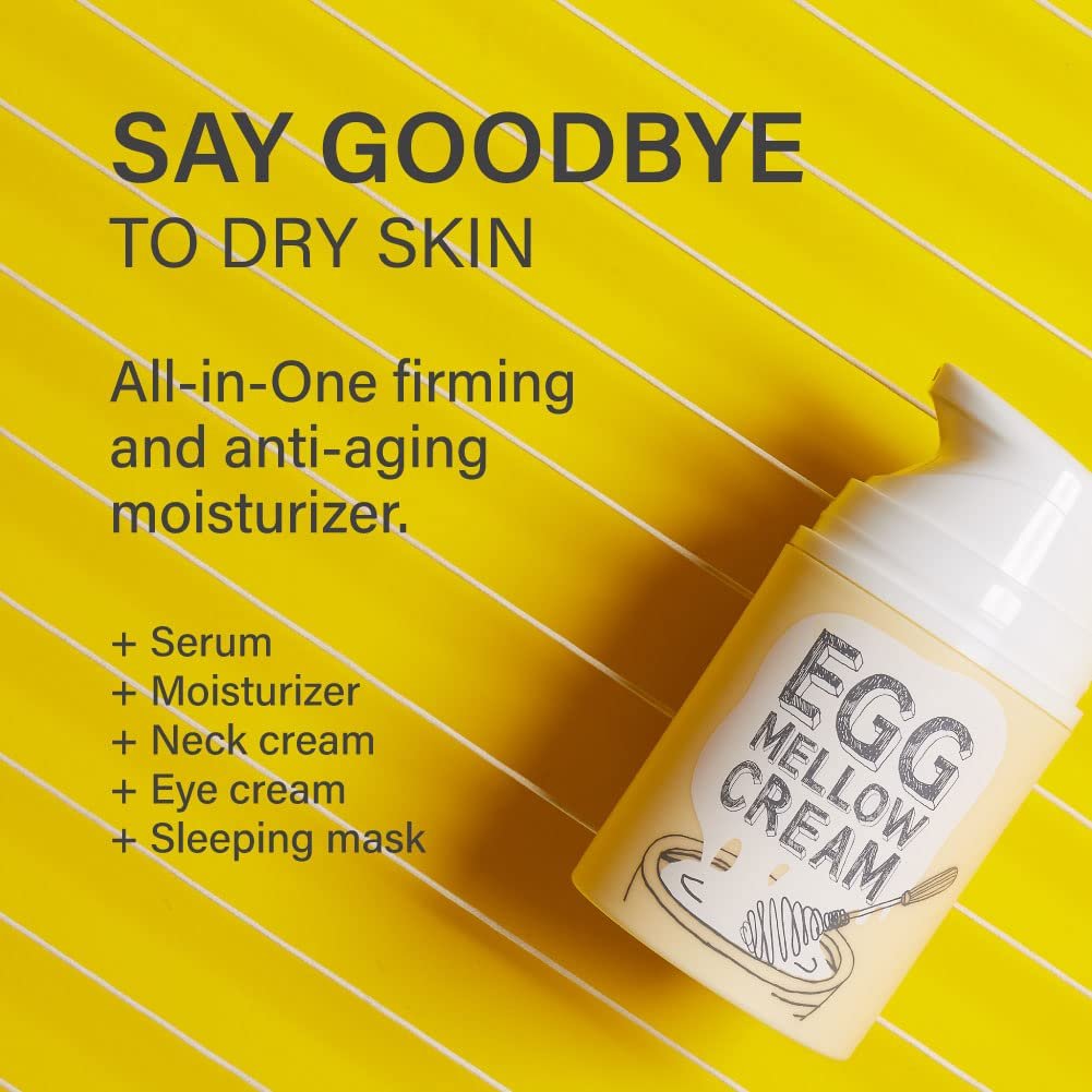 Too Cool for School All-in-One Egg Mellow Cream - 5-in-1 Firming Moisturizer (1.76 oz) - görsel 15