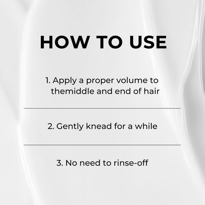 Karseell Repair Protein Cream Leave-In Conditioner Hair Treatment for Dry Damaged Hair - 5.07 Fl Oz