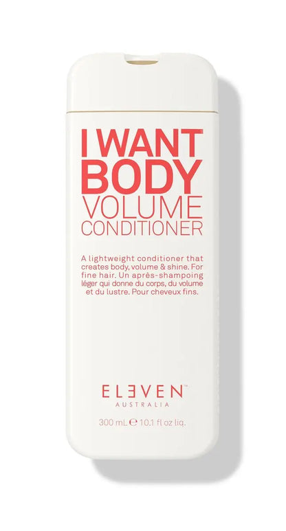 ELEVEN AUSTRALIA I Want Body Volume Hair Conditioner - Volumizing Conditioner for Fine, Thin Hair, Adds Body & Fullness, Sulfate Free - 10.1 oz Avelisse