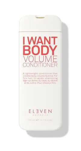 ELEVEN AUSTRALIA I Want Body Volume Hair Conditioner - Volumizing Conditioner for Fine, Thin Hair, Adds Body & Fullness, Sulfate Free - 10.1 oz Avelisse