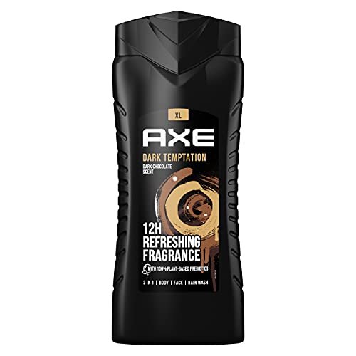 AXE Dark Temptation Shower Gel 400ml - Irresistibly Seductive Scent Avelisse