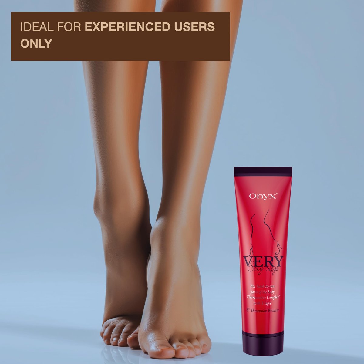 Onyx Very Sexy Legs Tingle Bronzer - Warming Tan Lotion for Legs & Hard-to-Tan Areas, DHA & Erythrulose, 5.07 oz - görsel 17