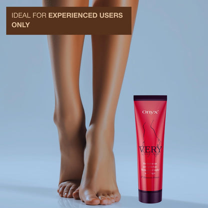 Onyx Very Sexy Legs Tingle Bronzer - Warming Tan Lotion for Legs & Hard-to-Tan Areas, DHA & Erythrulose, 5.07 oz