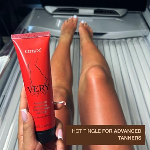 Onyx Very Sexy Legs Tingle Bronzer - Warming Tan Lotion for Legs & Hard-to-Tan Areas, DHA & Erythrulose, 5.07 oz - görsel 8
