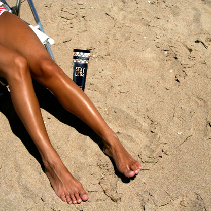 Onyx Sexy Legs Indoor Tanning Lotion with Bronzer - Double Bronzing for Perfectly Tanned Legs & Hard-to-Tan Areas - Fast-Absorbing, Anti-Orange Formula, 5.07 Fl Oz