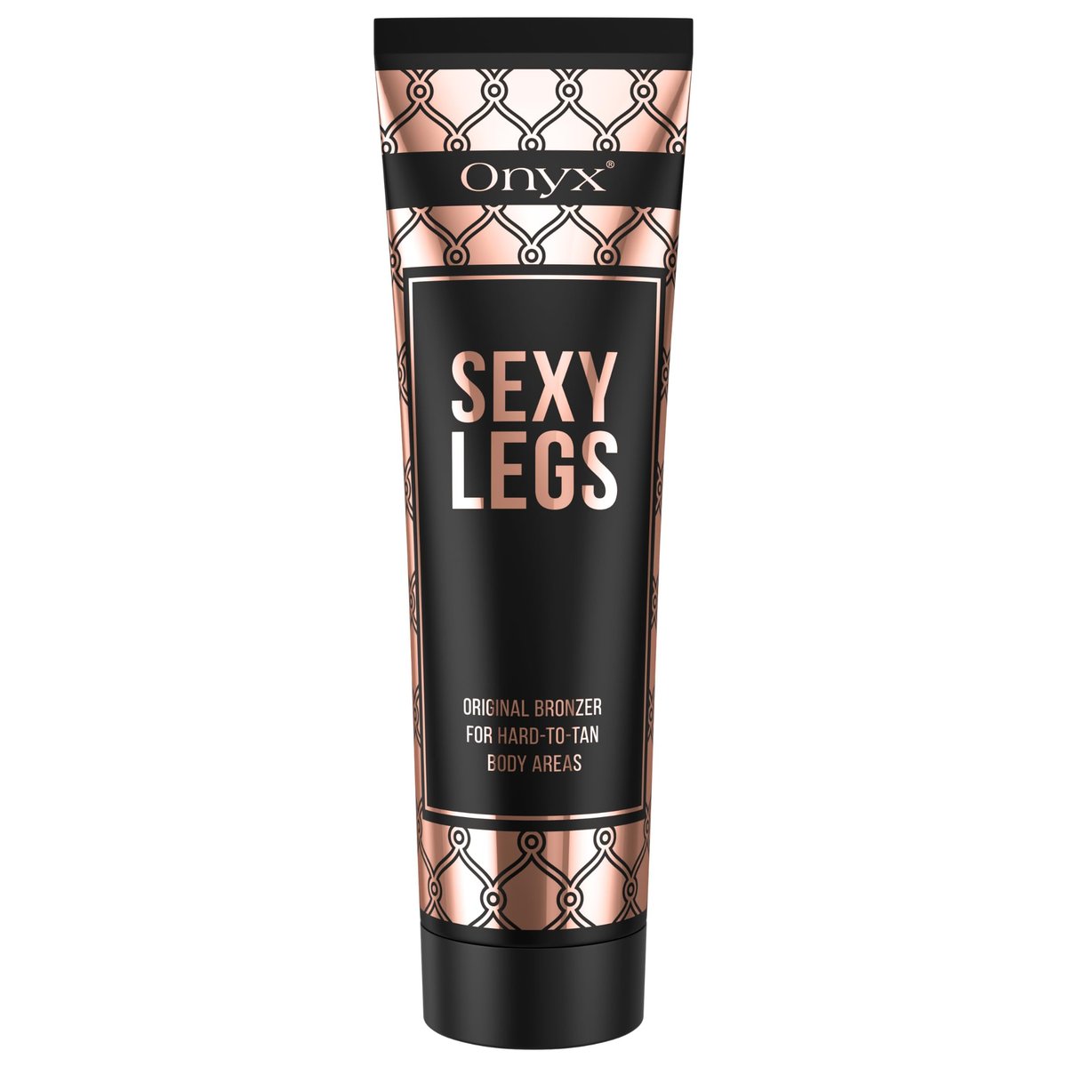 Onyx Sexy Legs Indoor Tanning Lotion with Bronzer - Double Bronzing for Perfectly Tanned Legs & Hard-to-Tan Areas - Fast-Absorbing, Anti-Orange Formula, 5.07 Fl Oz - görsel 1